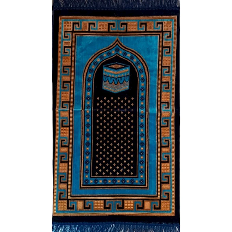 Коврик для намаза 011, синий