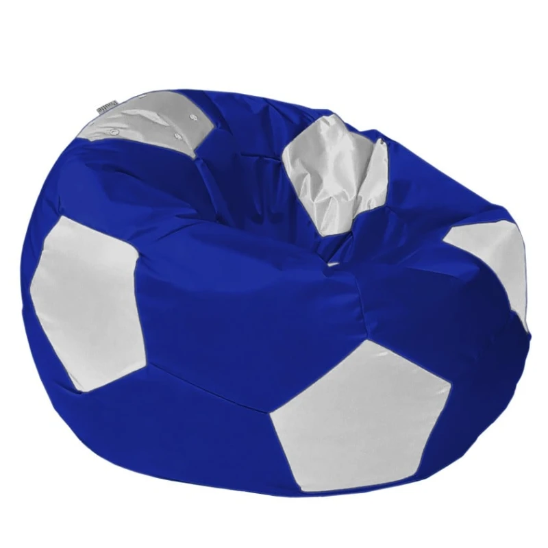 Пуфик DTOL025, синий/белый, 70x70 см Пуфик DTOL025, синий/белый, 70x70 см