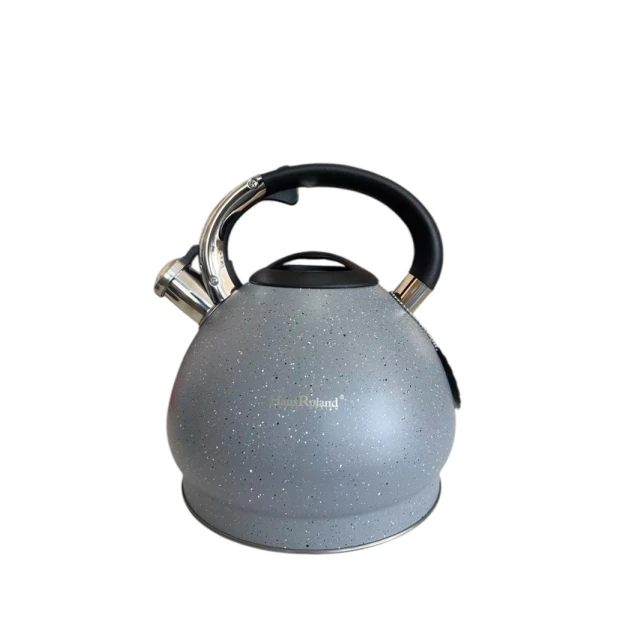 Чайник Haus Roland 7100-3, нержавеющая сталь, серый, 5 л