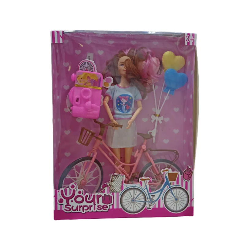 Kukla velosiped ilə BLM-80 Your Surprise, plastik, 3 yaşdan Kukla velosiped ilə BLM-80 Your Surprise, plastik, 3 yaşdan