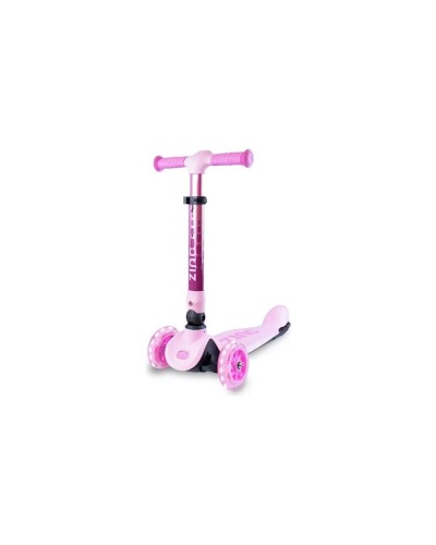 Uşaqlar üçün samokat Hypro Zinc Flyte Three Wheeled Folding ZC07925, çəhrayı