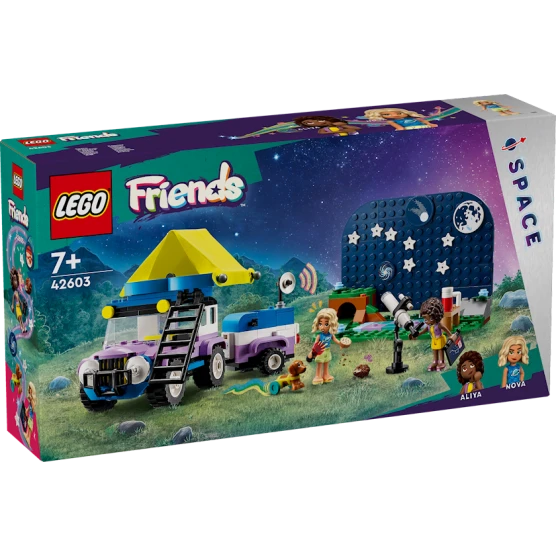 Конструктор LEGO Friends Stargazing Camping Vehicle 42603, от 7 лет, 364 элементов