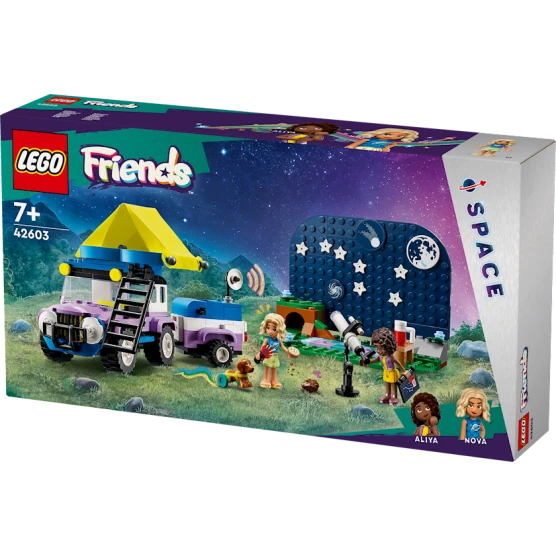 Конструктор LEGO Friends Stargazing Camping Vehicle 42603, от 7 лет, 364 элементов