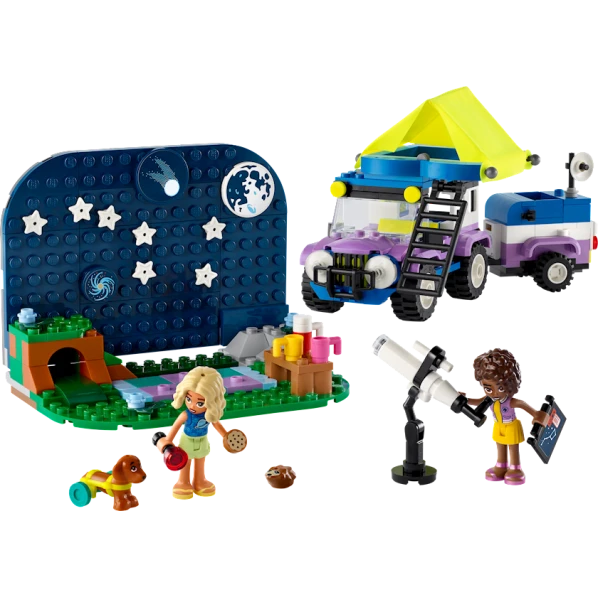 Конструктор LEGO Friends Stargazing Camping Vehicle 42603, от 7 лет, 364 элементов