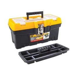 Ящик для инструментов Asrın Plastik Super Bag ASR-2076, 410x213x195 мм, желтый