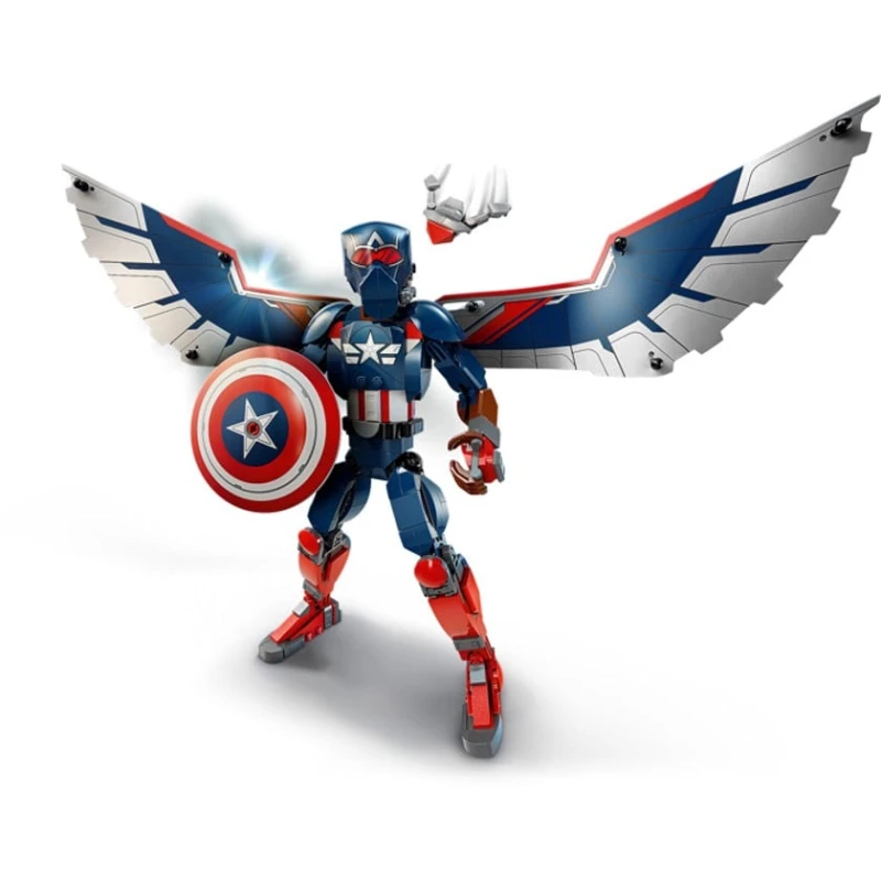 Конструктор LEGO Marvel: 76296 New Captain America Construction Figure Set, 359 элементов, 8+ лет