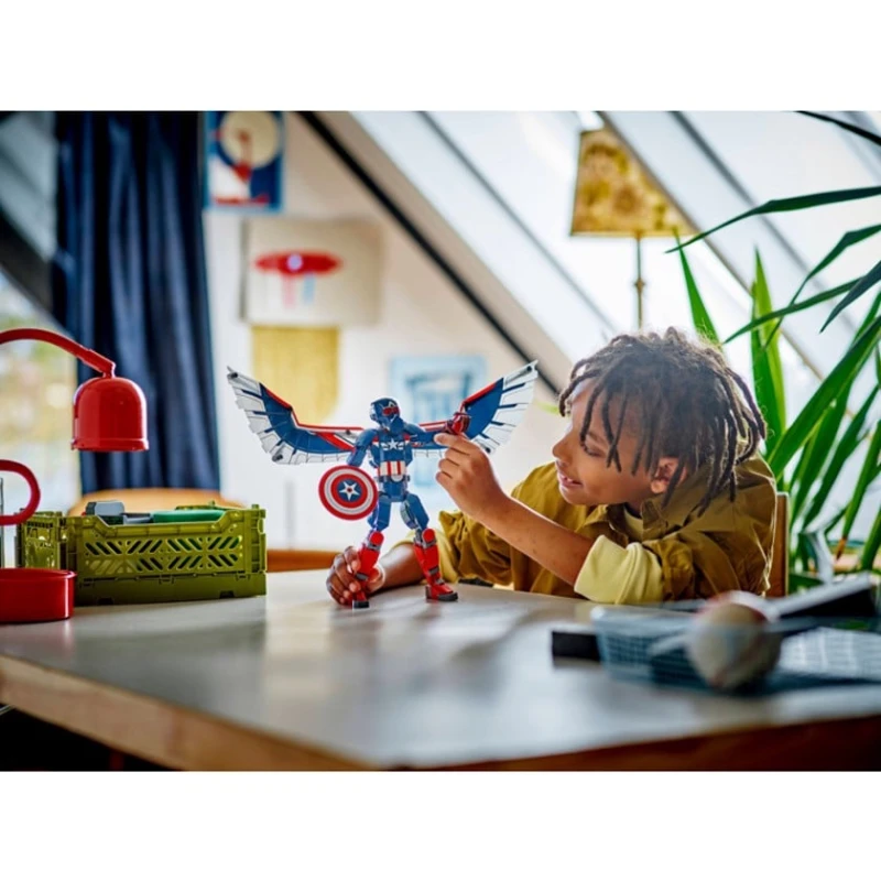 Конструктор LEGO Marvel: 76296 New Captain America Construction Figure Set, 359 элементов, 8+ лет