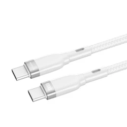 Кабель USB Bavin CB229 Type-C to Type-C White