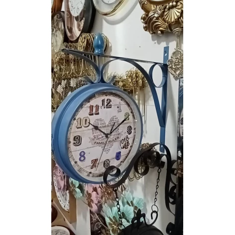 Настенные часы SS-083, 27 см, синие Настенные часы SS-083, 27 см, синие