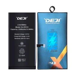 Аккумулятор Deji DJ-IPH15 для смартфона iPhone 15 - 3349 mAh (A3018) Аккумулятор Deji DJ-IPH15 для смартфона iPhone 15 - 3349 mAh (A3018)