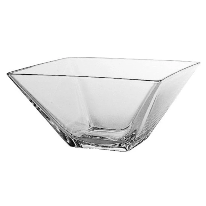 Салатница Alter Ego Torcello, квадрат, 26x26 см, стекло, прозрачный Салатница Alter Ego Torcello, квадрат, 26x26 см, стекло, прозрачный