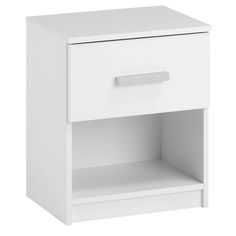 Прикроватная тумбочка JYSK Tapdrup, 32x41x48 см, белая Прикроватная тумбочка JYSK Tapdrup, 32x41x48 см, белая