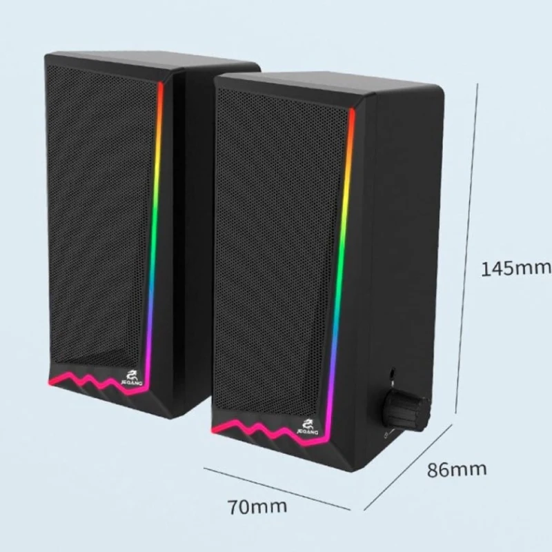 Portativ dinamik Jeqang JS-706 RGB Black