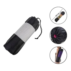 Fitnes-xalça üçün çanta Gymnic 6000, 65 sm, qara