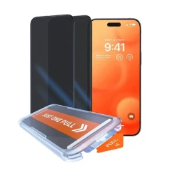 Защитное стекло Torras GlassGo Anti-Spy для Apple iPhone 16 Pro Max