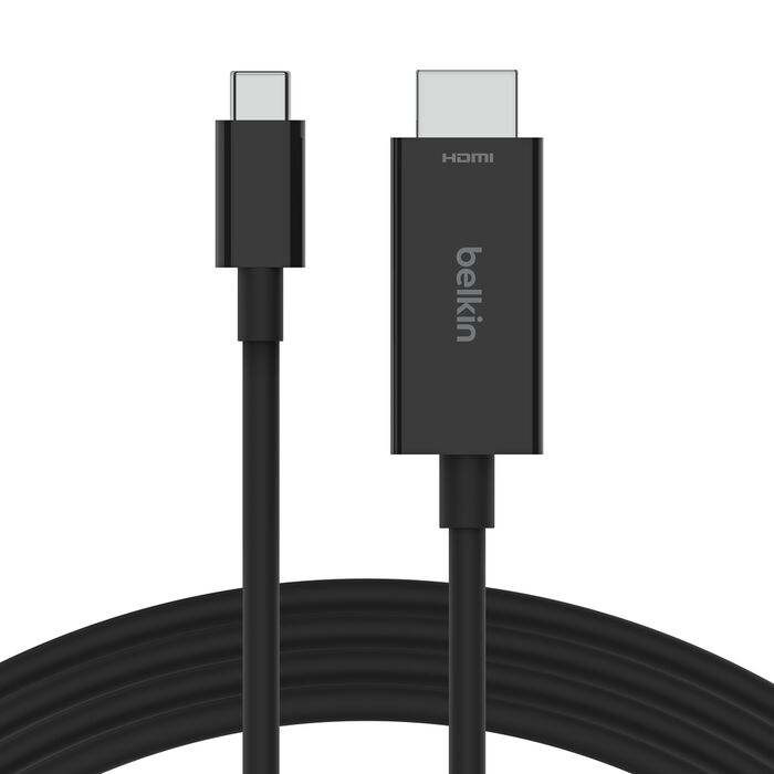 HDMI кабель Belkin Connect USB-C to HDMI, 2 м, 8K 60 Гц HDMI кабель Belkin Connect USB-C to HDMI, 2 м, 8K 60 Гц