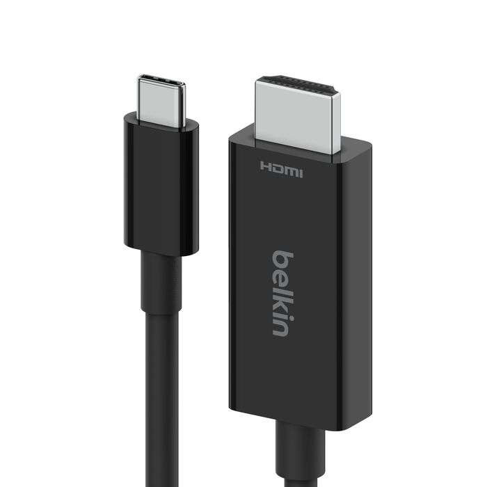 HDMI кабель Belkin Connect USB-C to HDMI, 2 м, 8K 60 Гц HDMI кабель Belkin Connect USB-C to HDMI, 2 м, 8K 60 Гц