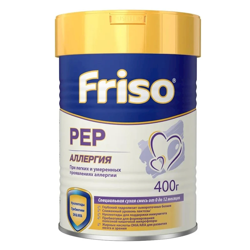 Специальная сухая смесь Friso PEP, 0-12 мес, 400 г Специальная сухая смесь Friso PEP, 0-12 мес, 400 г