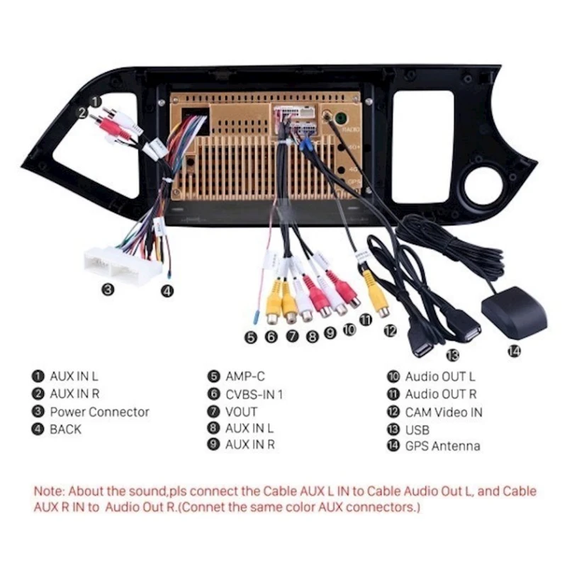 Автомобильный монитор Still Coll Kia Picanto 2011-2014