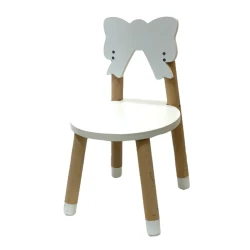 Детский стул M5227, дерево, 26x30x50 см, белый Детский стул M5227, дерево, 26x30x50 см, белый