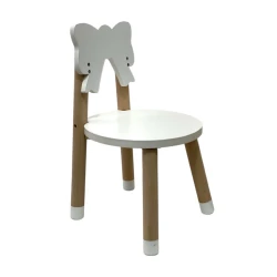 Детский стул M5227, дерево, 26x30x50 см, белый Детский стул M5227, дерево, 26x30x50 см, белый