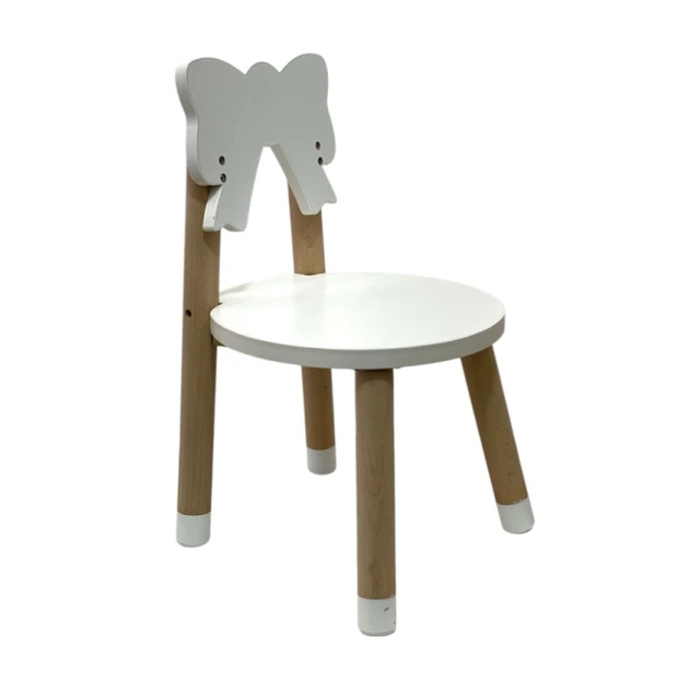 Детский стул M5227, дерево, 26x30x50 см, белый Детский стул M5227, дерево, 26x30x50 см, белый