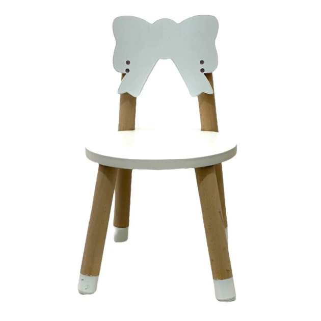 Детский стул M5227, дерево, 26x30x50 см, белый Детский стул M5227, дерево, 26x30x50 см, белый