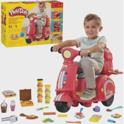 Игровой набор Hasbro F8803 Play-Doh Pizza Delivery Scooter со скутером, 3+ лет