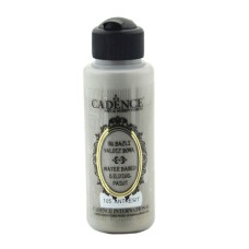 Akril boya-metallik Cadence Waterbased Gilding Paint 105 Anthracite Silver 120 ml