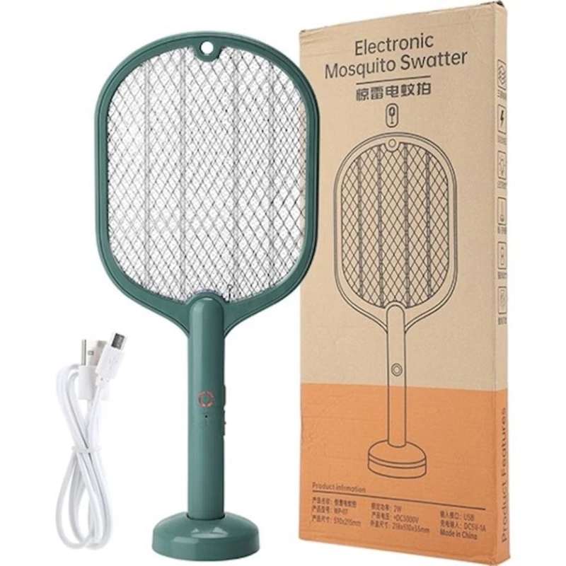 Электрическая мухоловка c УФ-лампой 2in1, зеленый Электрическая мухоловка c УФ-лампой 2in1, зеленый