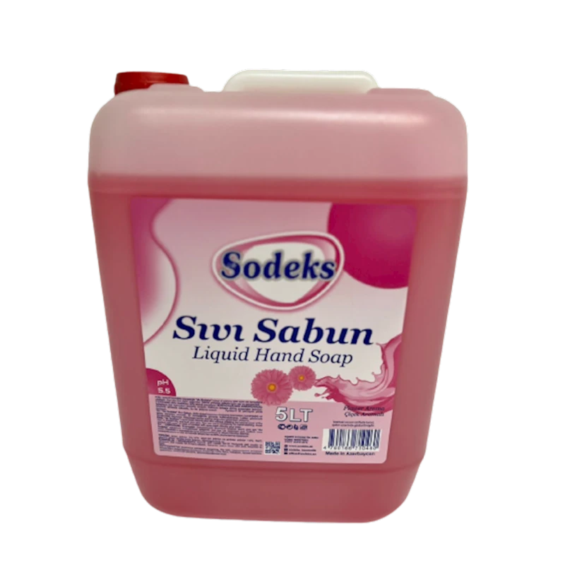 Жидкое мыло Sodeks Liquid Hand Soap Flowers, 5 л Жидкое мыло Sodeks Liquid Hand Soap Flowers, 5 л