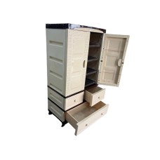 Stellaj plastik, 6 mərtəbə, 135x70x45 sm