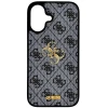 Чехол Apple iPhone 16 Guess черного и золотого цвета