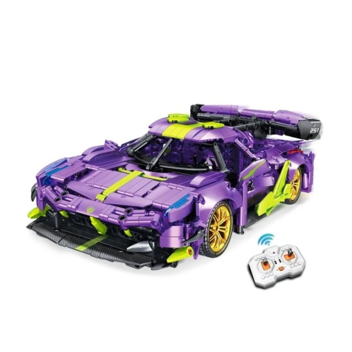 Konstruktor Leibao 8398 Purple Flash, 917 element