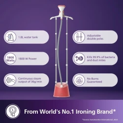 Vertikal buxarlayıcı Philips STE1020/40