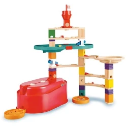 Развивающая игра Hape Quadrilla Stack Track Bucket Set, 4+ лет