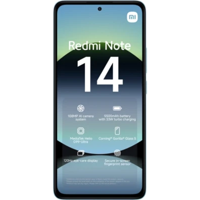 Смартфон Xiaomi Redmi Note 14 NFC 8GB/256GB Blue Смартфон Xiaomi Redmi Note 14 NFC 8GB/256GB Blue