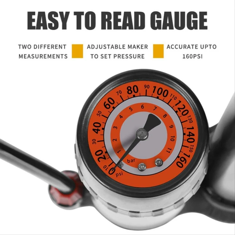 Velosiped üçün nasos 154, qara