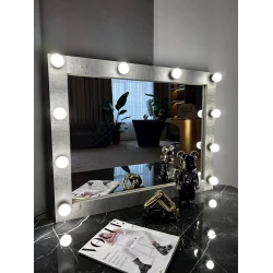 Kosmetik güzgü 70x7x90 sm, LDSP, boz Kosmetik güzgü 70x7x90 sm, LDSP, boz