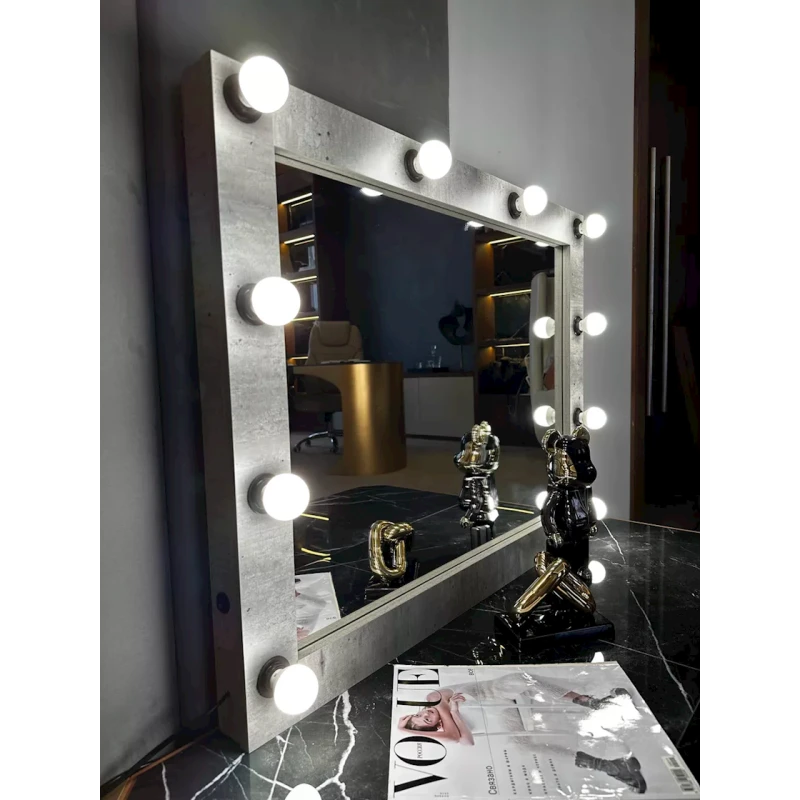 Kosmetik güzgü 70x7x90 sm, LDSP, boz Kosmetik güzgü 70x7x90 sm, LDSP, boz