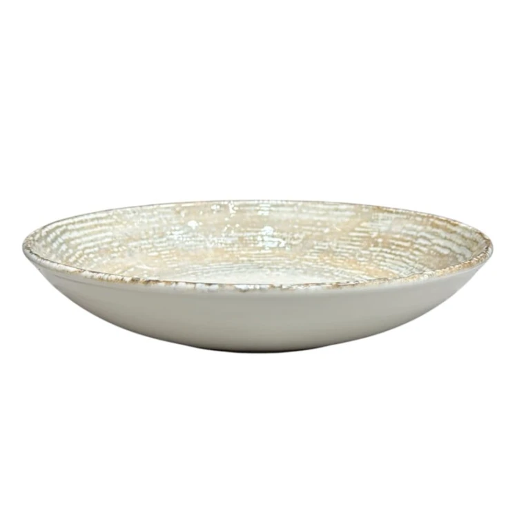 Салатница Danny Home PTRBLM25CK, бежевая, 25x9 см Салатница Danny Home PTRBLM25CK, бежевая, 25x9 см