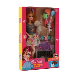 Oyun dəsti Bei Girl her pet and friend BLM72A13