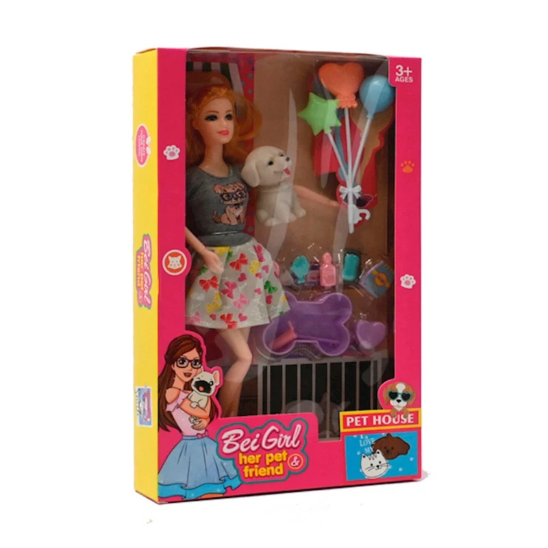 Oyun dəsti Bei Girl her pet and friend BLM72A13