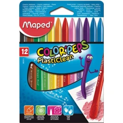 Набор мелков Maped Color'Peps PlastiClean 12 шт