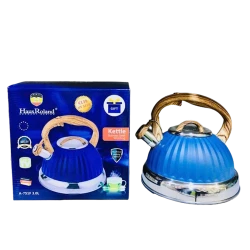Чайник Haus Roland A-751F, синий, нержавеющая сталь, 3 л