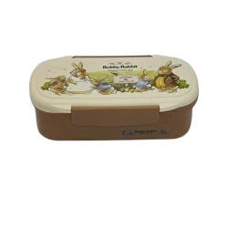 Ланч-бокс Bobby Rabbit, 18x10x6 см, коричневый