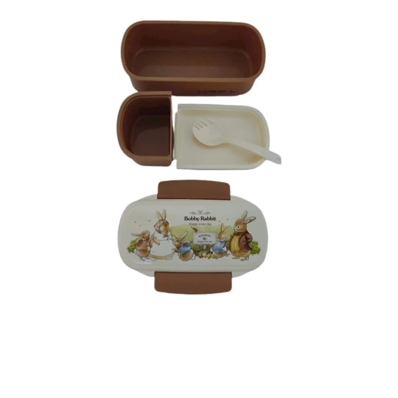 Lanç-boks Bobby Rabbit, 18x10x6 sm, qəhvəyi