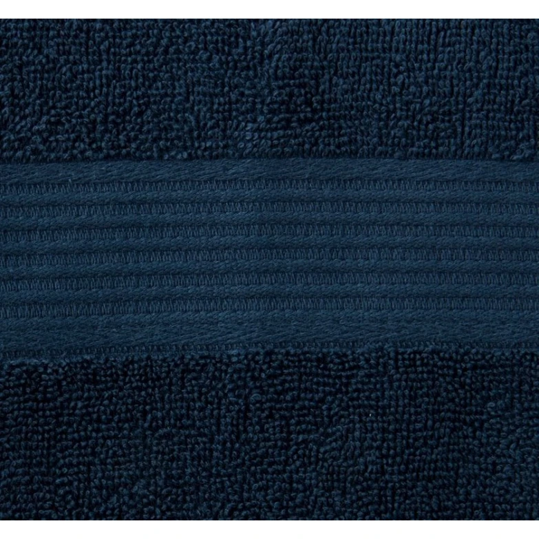 Полотенце банное JYSK Karlstad By Kronborg, 70x140 см, хлопок, тёмно-синий