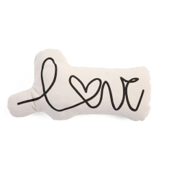 Декоративная детская подушка Childhome Canvas Cushone Love Letter, 39x10x18 см