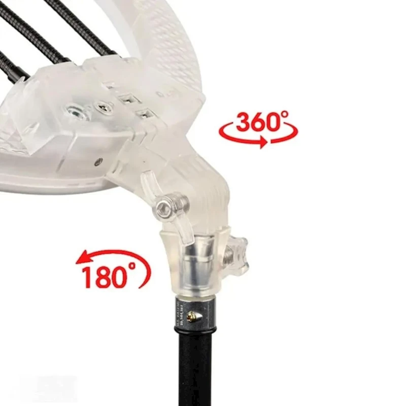 Кольцевая лампа 3D-45, 45 см. Кольцевая лампа 3D-45, 45 см.